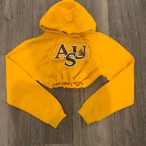 ASU cropped hoodie